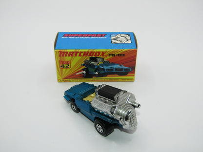 Matchbox Superfast 42B Tyre Fryer PALE CREAM Interior