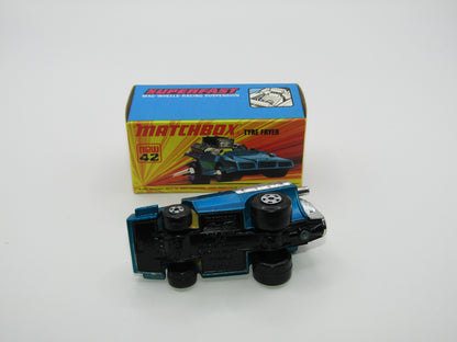 Matchbox Superfast 42B Tyre Fryer PALE CREAM Interior