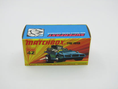 Matchbox Superfast 42B Tyre Fryer PALE CREAM Interior