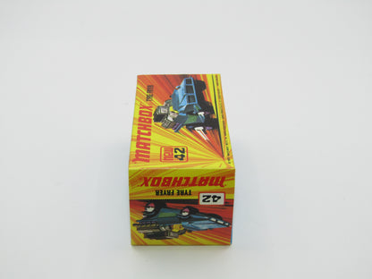 Matchbox Superfast 42B Tyre Fryer PALE CREAM Interior