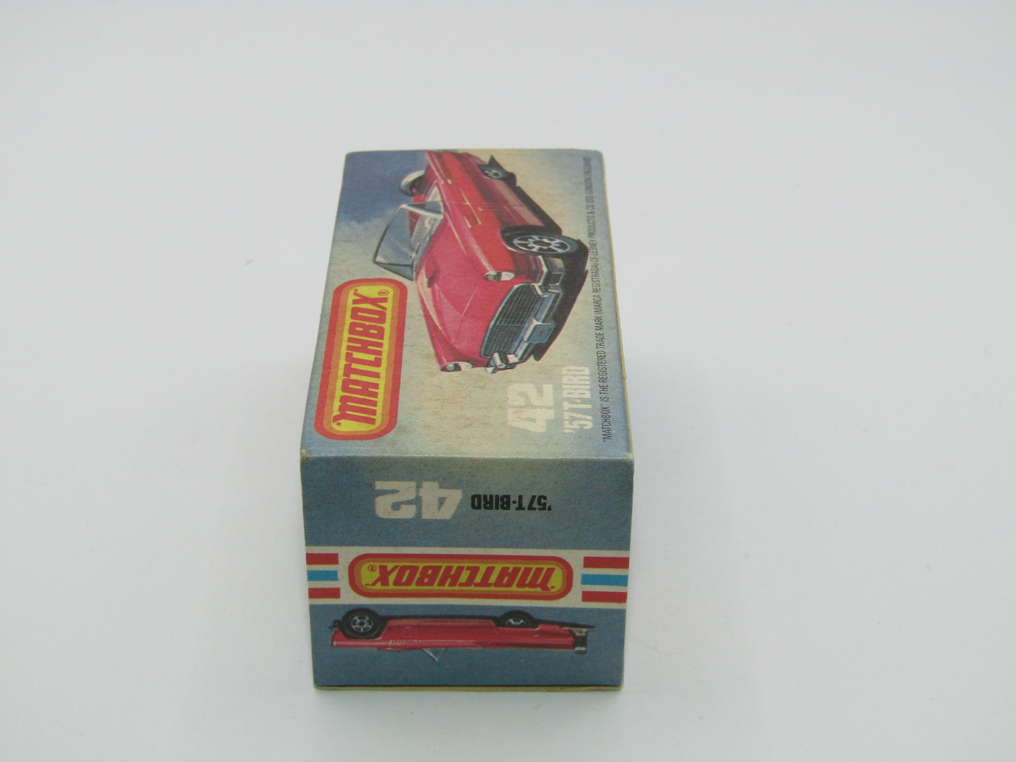 Matchbox Superfast 42D Ford Thunderbird DOT DASH Front Wheels