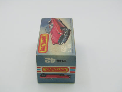 Matchbox Superfast 42D Ford Thunderbird DOT DASH Front Wheels