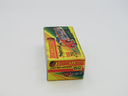 Matchbox Superfast 59B Mercury Fire Chief Car HELMET Bonnet & Shield Labels