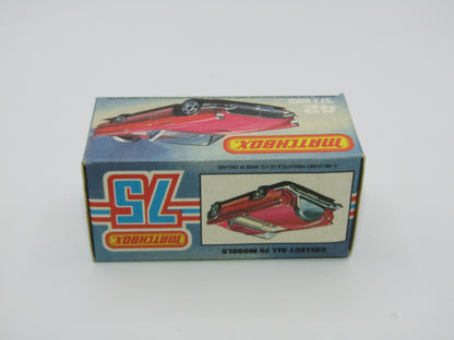 Matchbox Superfast 42D Ford Thunderbird DARK AMBER Windows