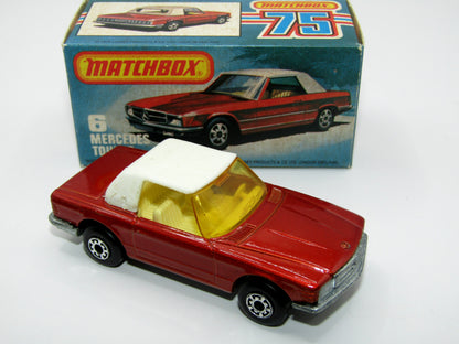 Matchbox Superfast 6B Mercedes 350SL Bronze