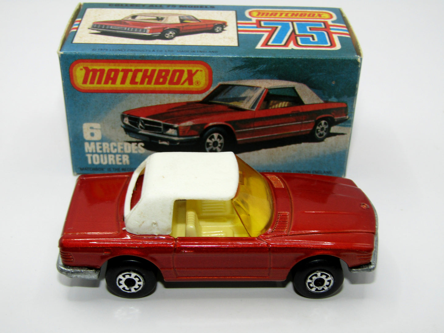 Matchbox Superfast 6B Mercedes 350SL Bronze