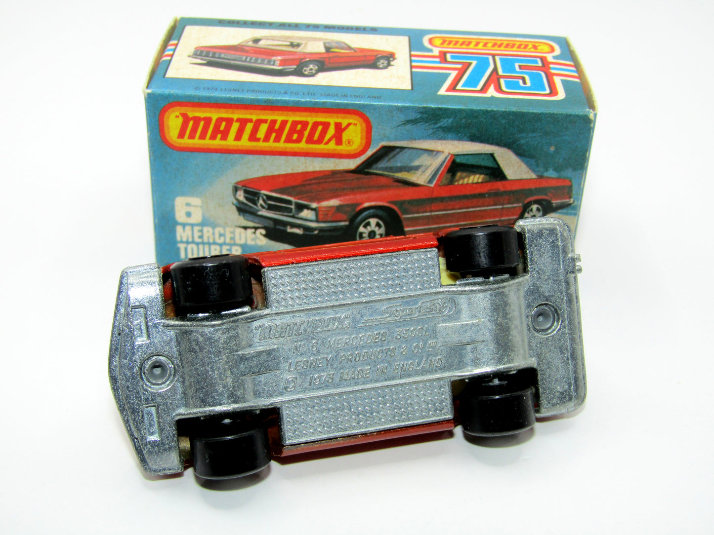 Matchbox Superfast 6B Mercedes 350SL Bronze