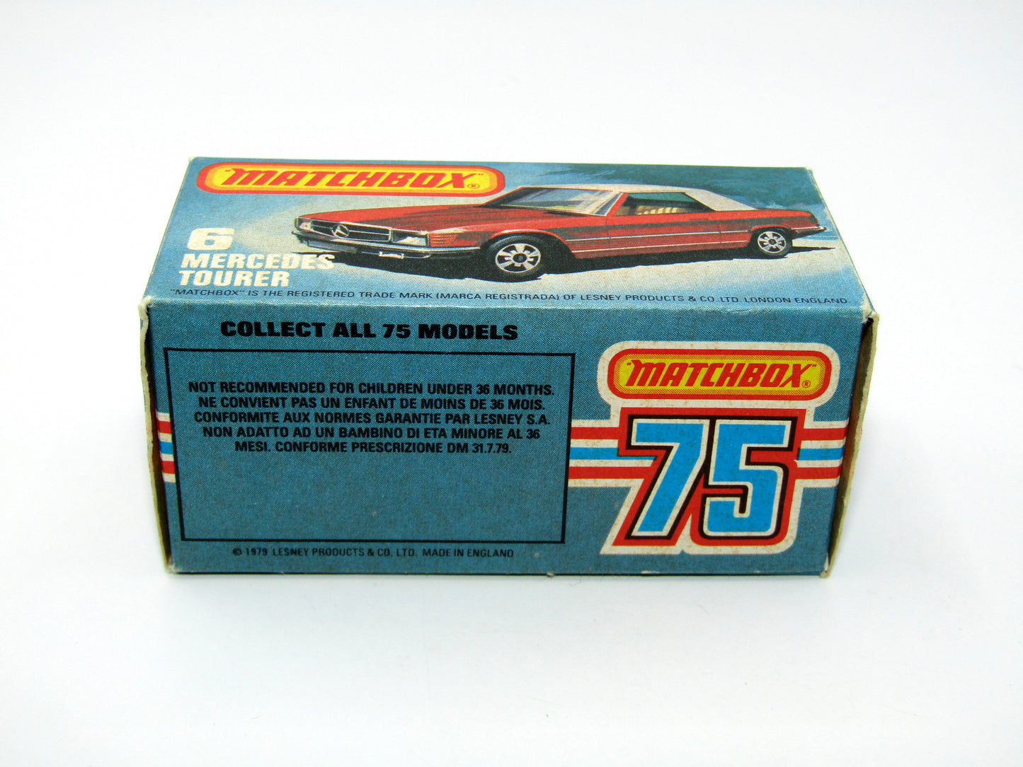 Matchbox Superfast 6B Mercedes 350SL Bronze