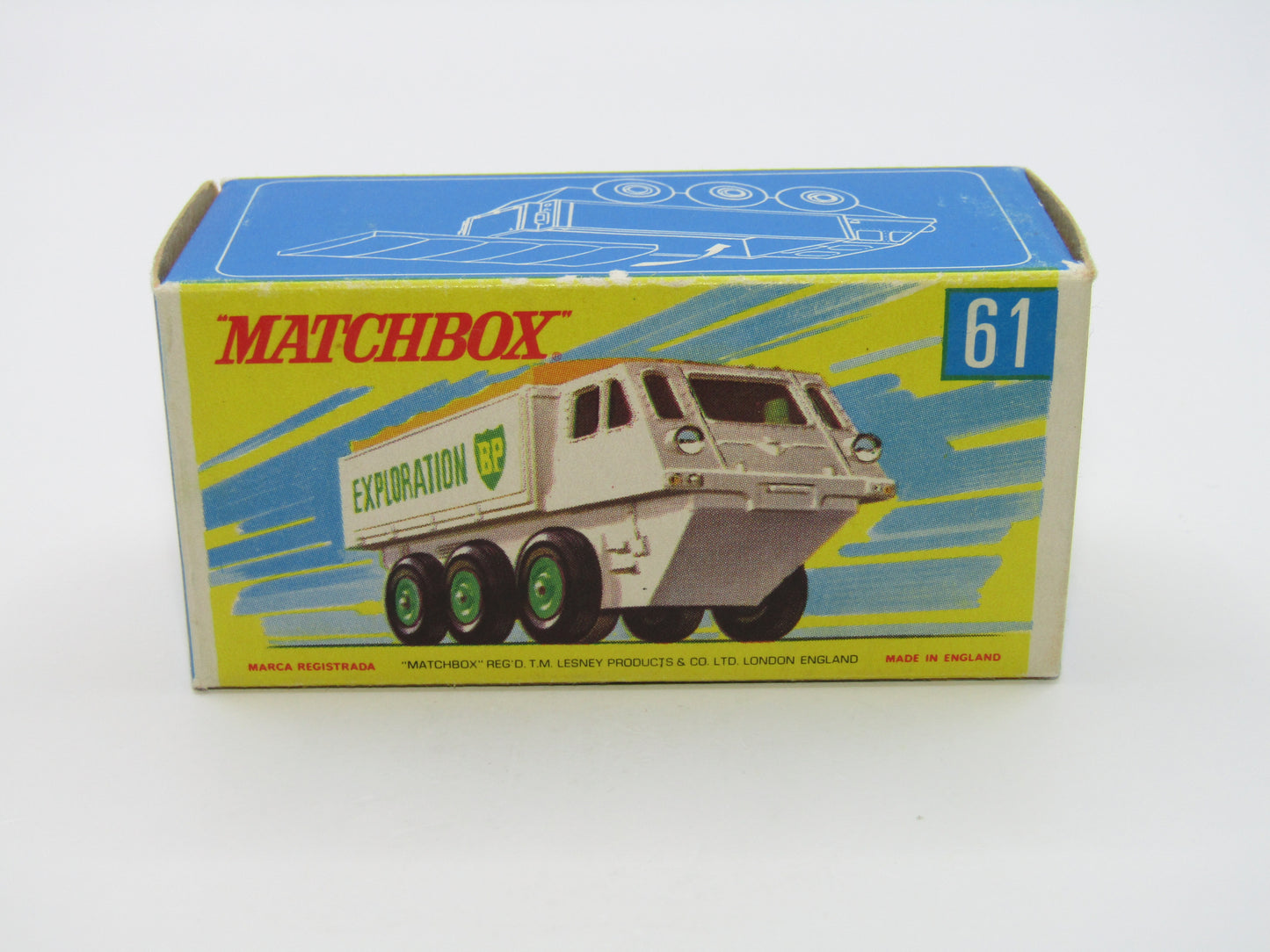 Matchbox Superfast 61A Alvis Stalwart Olive Green Hard to find G Box