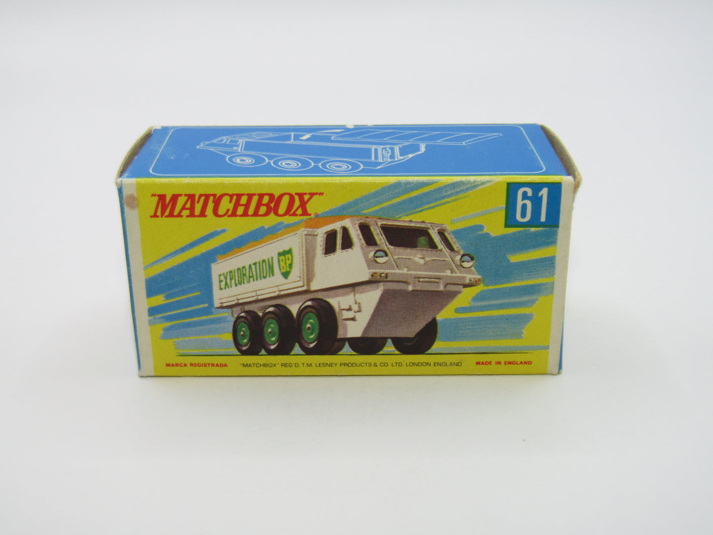 Matchbox Superfast 61A Alvis Stalwart Olive Green Hard to find G Box