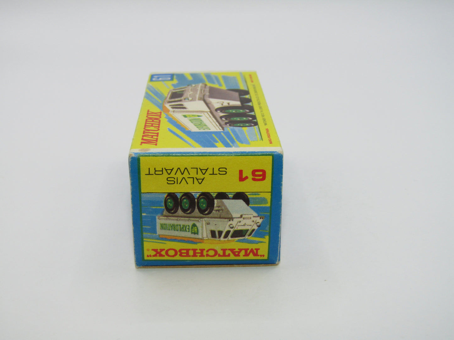 Matchbox Superfast 61A Alvis Stalwart Olive Green Hard to find G Box