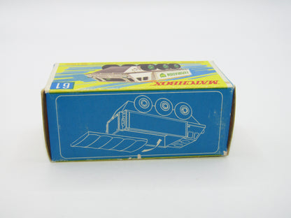 Matchbox Superfast 61A Alvis Stalwart Olive Green Hard to find G Box