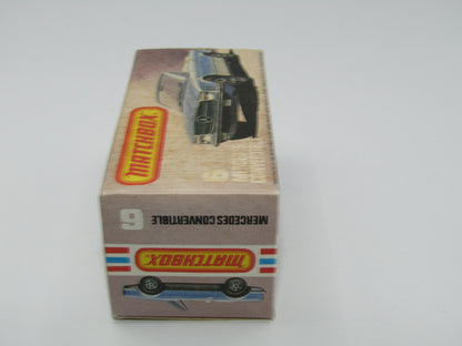 Matchbox Superfast 6B Mercedes 350SL Convertible MALTESE CROSS wheels