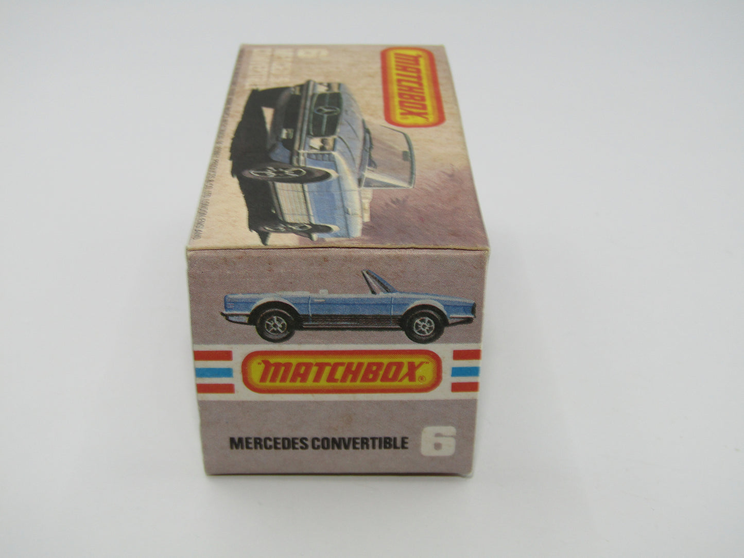 Matchbox Superfast 6B Mercedes 350SL Convertible MALTESE CROSS wheels