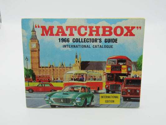 Matchbox 1966 Collectors Catalogue International Edition