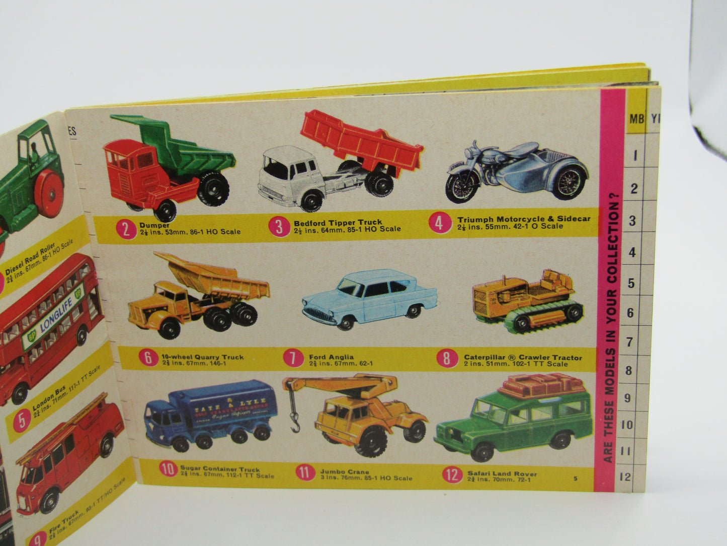 Matchbox 1966 Collectors Catalogue International Edition