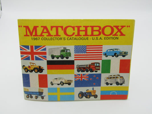 Matchbox 1967 Collectors Catalogue U.S.A Edition