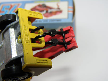 Matchbox Superfast 61B Wreck Truck Yellow CORAL PINK Booms UNPAINTED Base