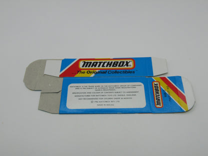 Matchbox Superfast Unreleased Pre-Production Box MB15 Peugeot 205