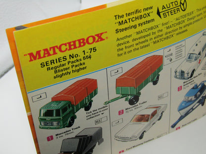 Matchbox 1966 Collectors Catalogue U.S.A Edition