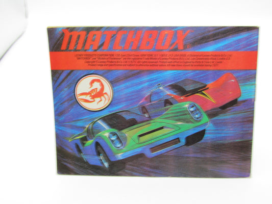 Matchbox 1971 Collectors Catalogue U.S.A Edition