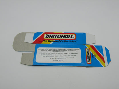 Matchbox Superfast Unreleased Pre-Production Box MB56 VW Golf GTi