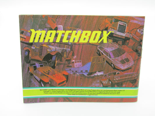 Matchbox 1972 Collectors Catalogue UK Edition