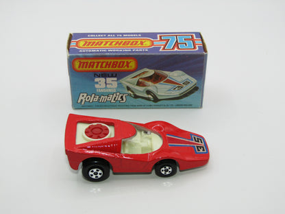Matchbox Superfast 35B Fandango Red White Base RED Fan
