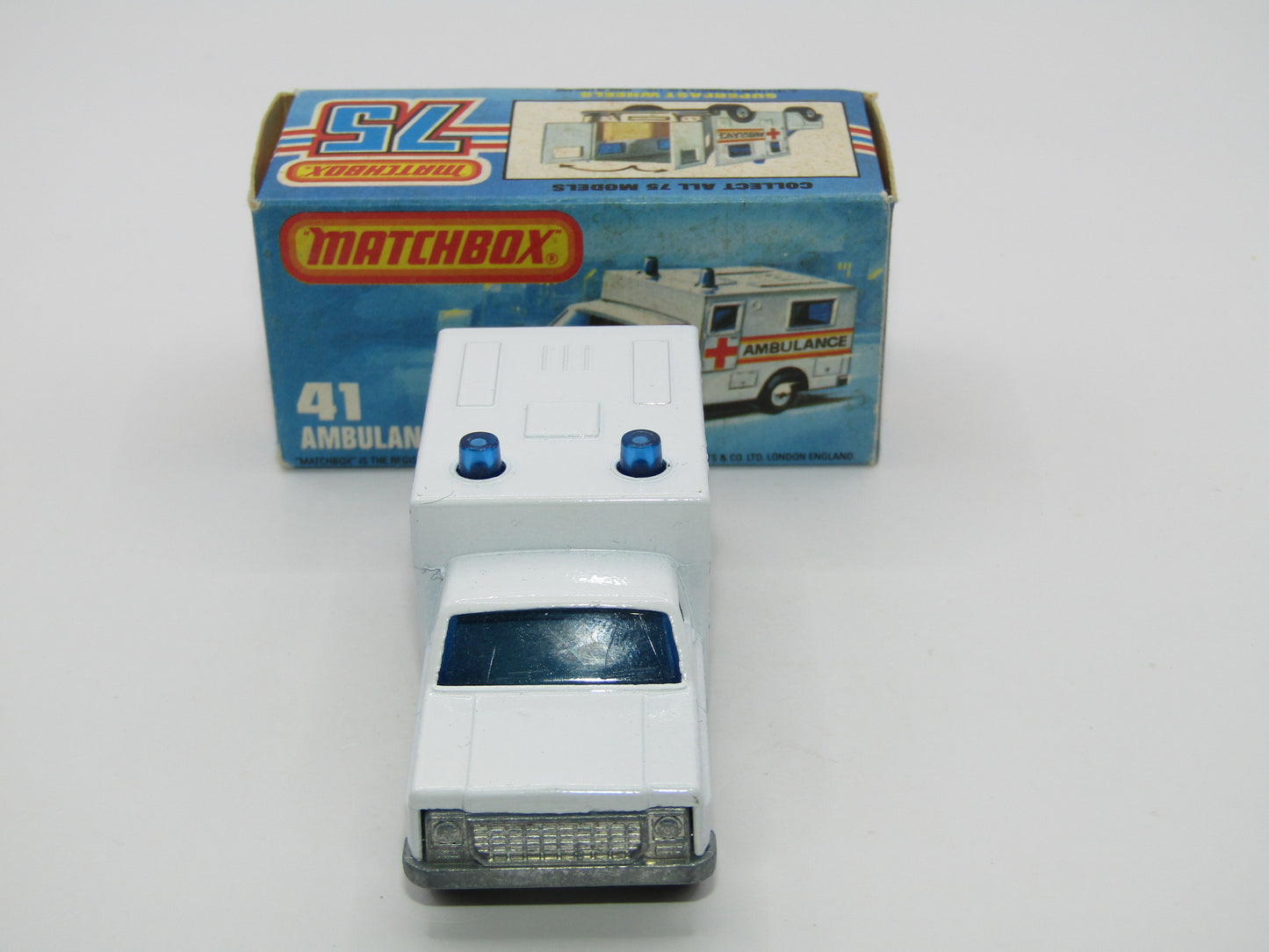 Matchbox Superfast 41C Ambulance SMALL Ambulance Labels