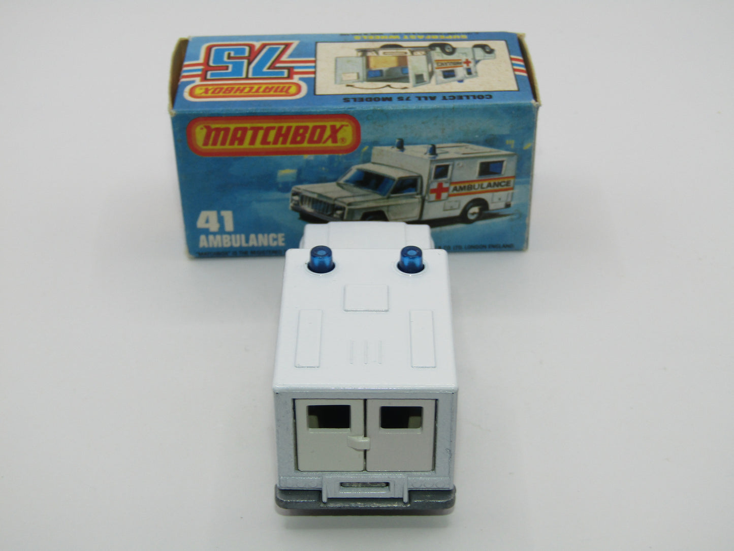 Matchbox Superfast 41C Ambulance SMALL Ambulance Labels