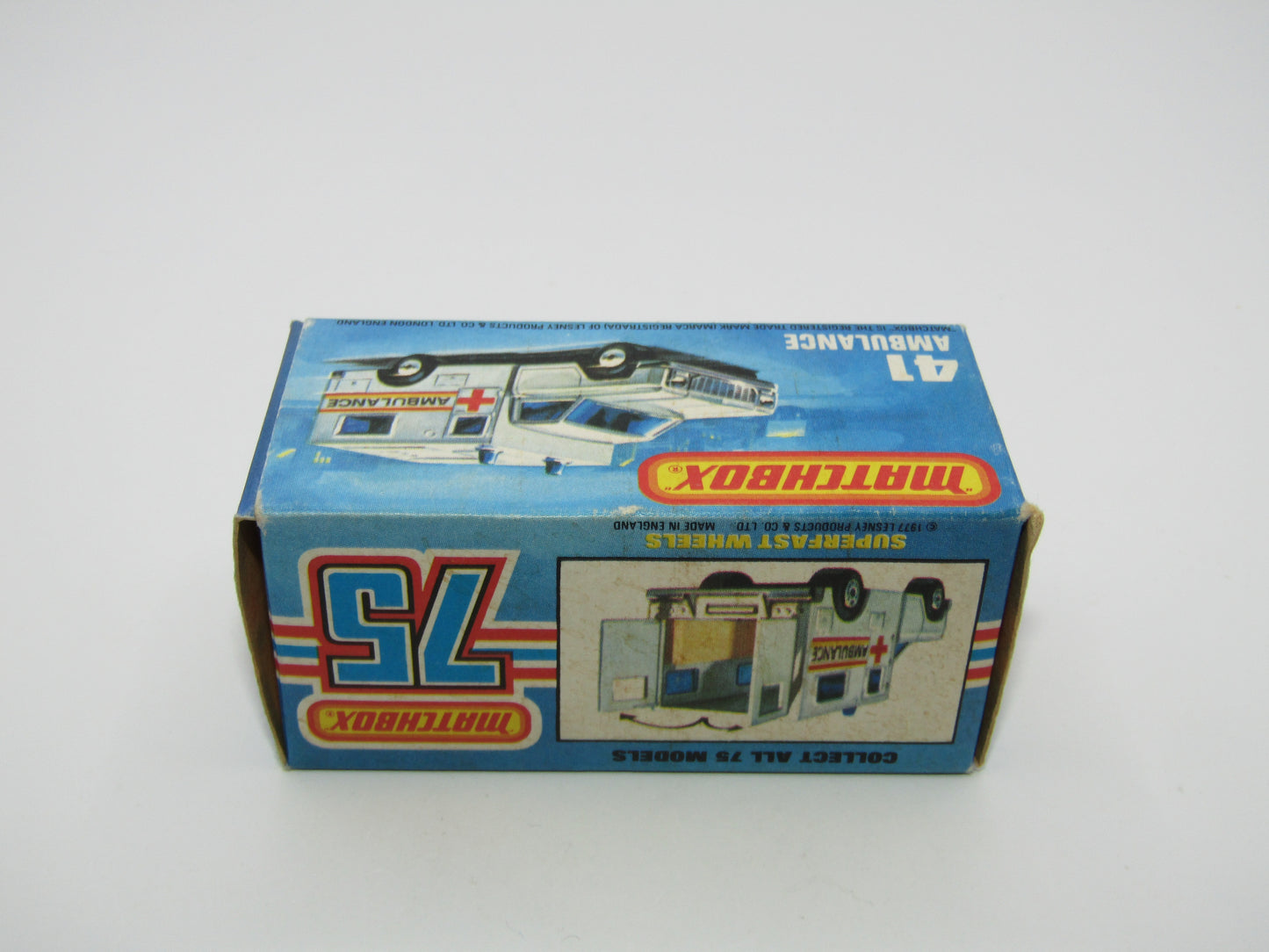Matchbox Superfast 41C Ambulance SMALL Ambulance Labels