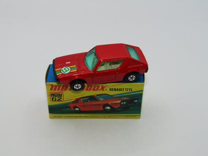 Matchbox Superfast 62C Renault 17TL BLOOD RED "9" Label