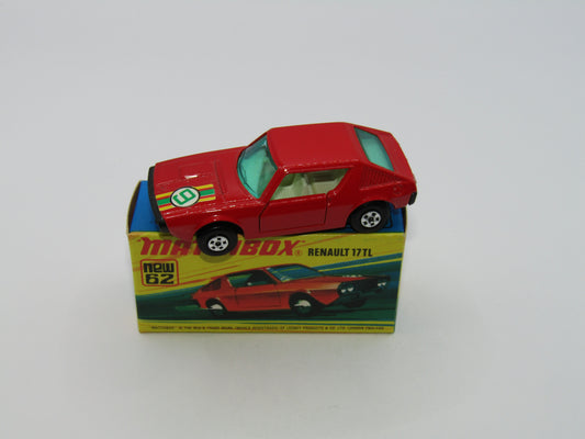 Matchbox Superfast 62C Renault 17TL BLOOD RED "9" Label