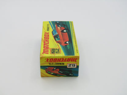 Matchbox Superfast 62C Renault 17TL BLOOD RED "9" Label