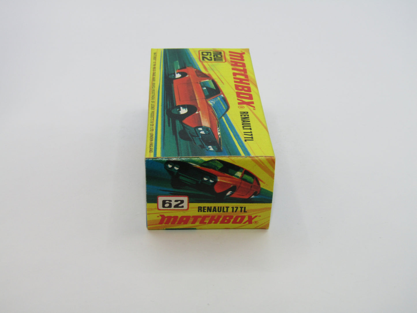 Matchbox Superfast 62C Renault 17TL BLOOD RED "9" Label