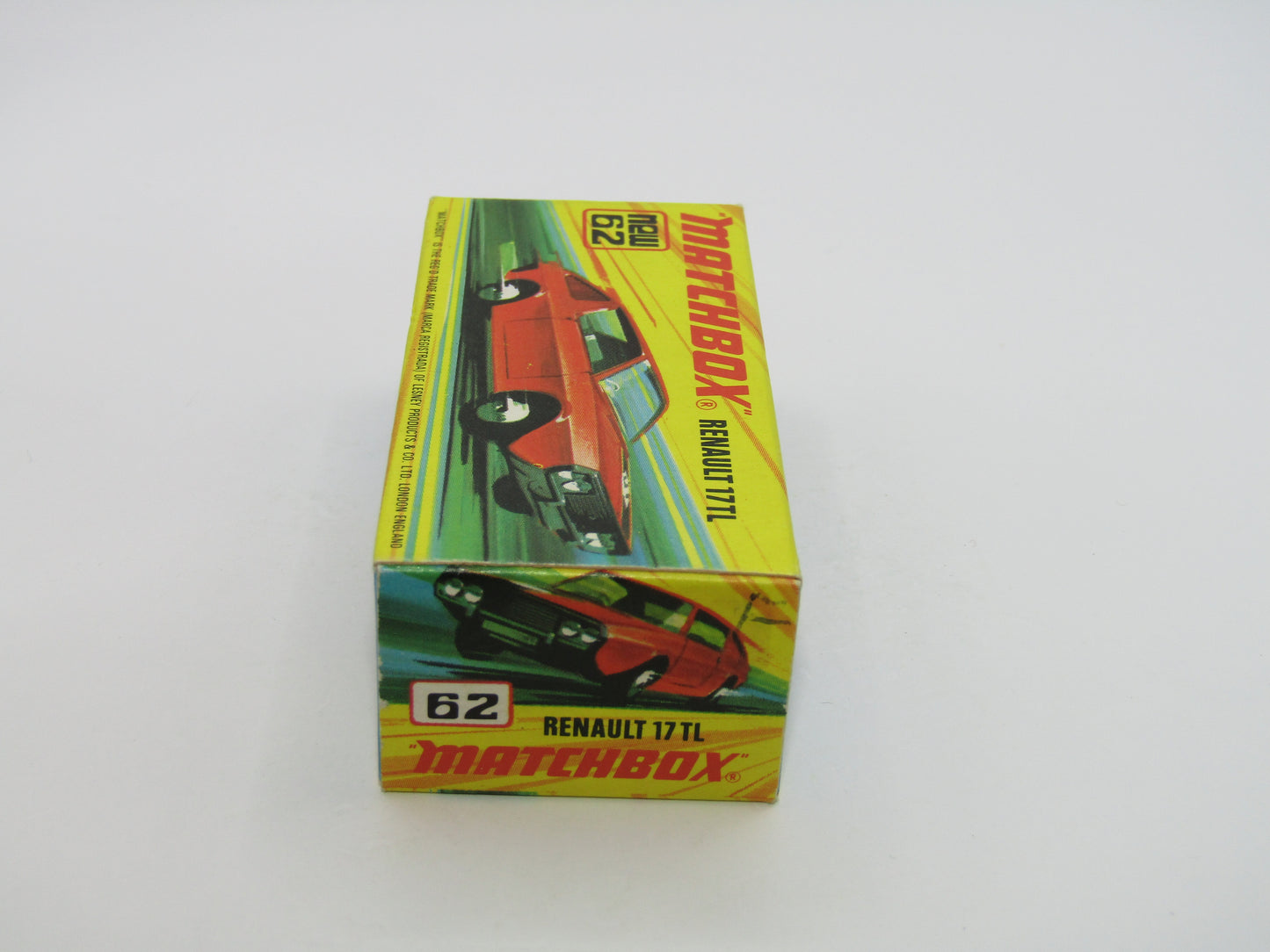 Matchbox Superfast 62C Renault 17TL Orange-Red NO LABELS