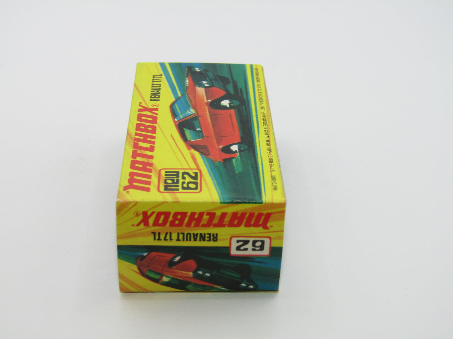 Matchbox Superfast 62C Renault 17TL "3" Label from no 3B Monteverdi Hai