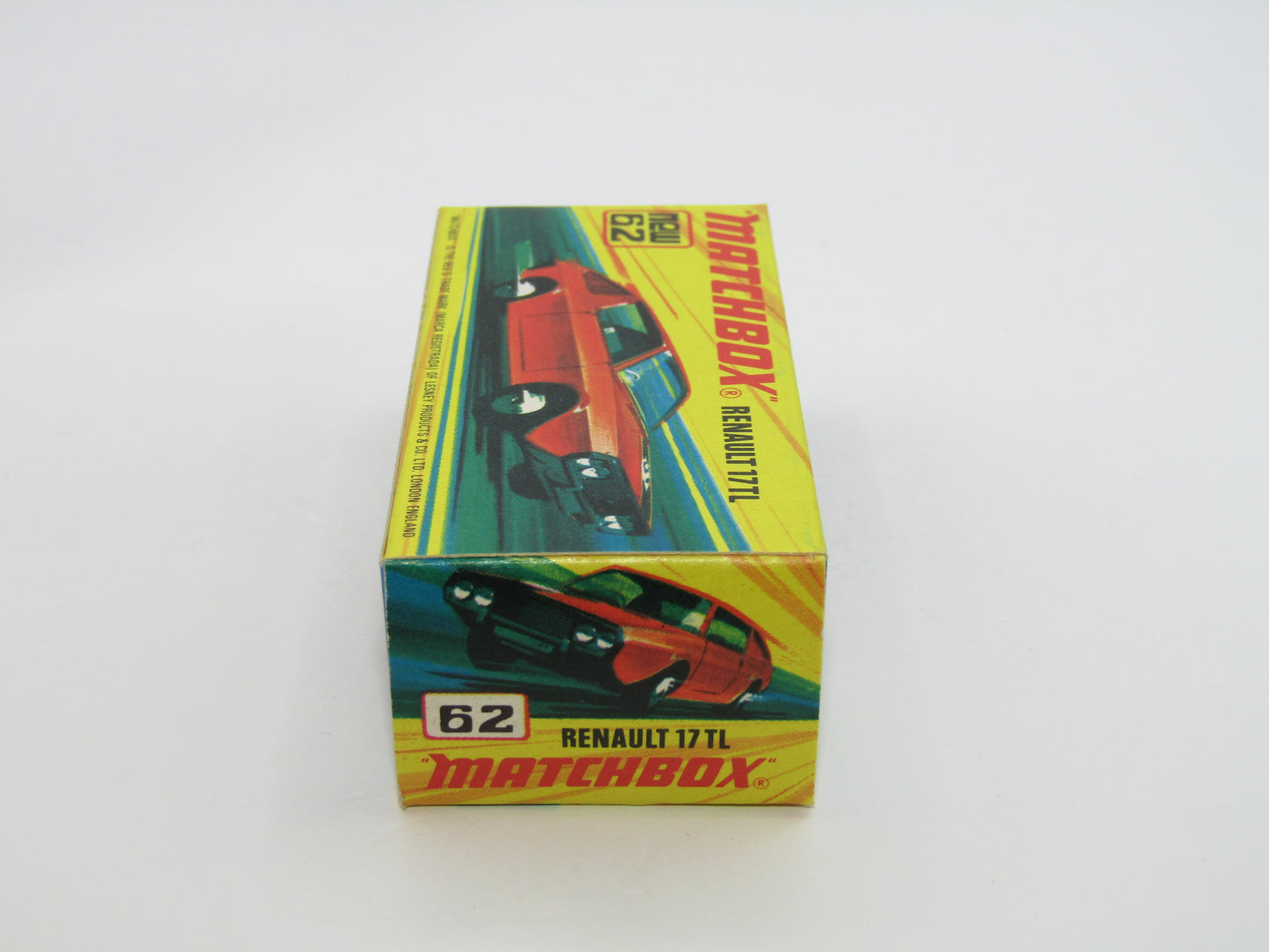 Matchbox Superfast 62C Renault 17TL "3" Label from no 3B Monteverdi Hai