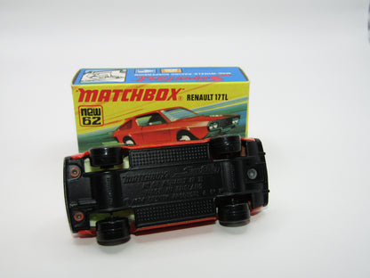 Matchbox Superfast 62C Renault 17TL Dark Orange-Red "6" Label