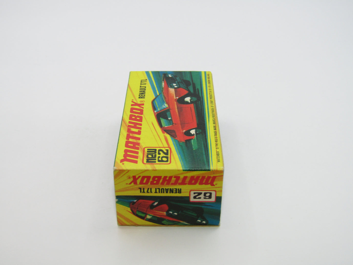 Matchbox Superfast 62C Renault 17TL Light Orange-Red "9" Label