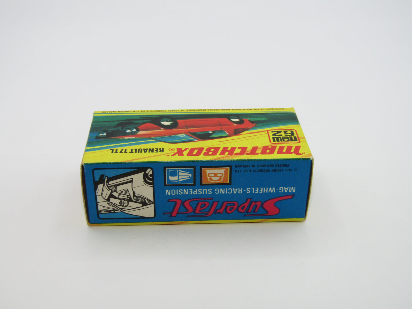 Matchbox Superfast 62C Renault 17TL Light Orange-Red "9" Label