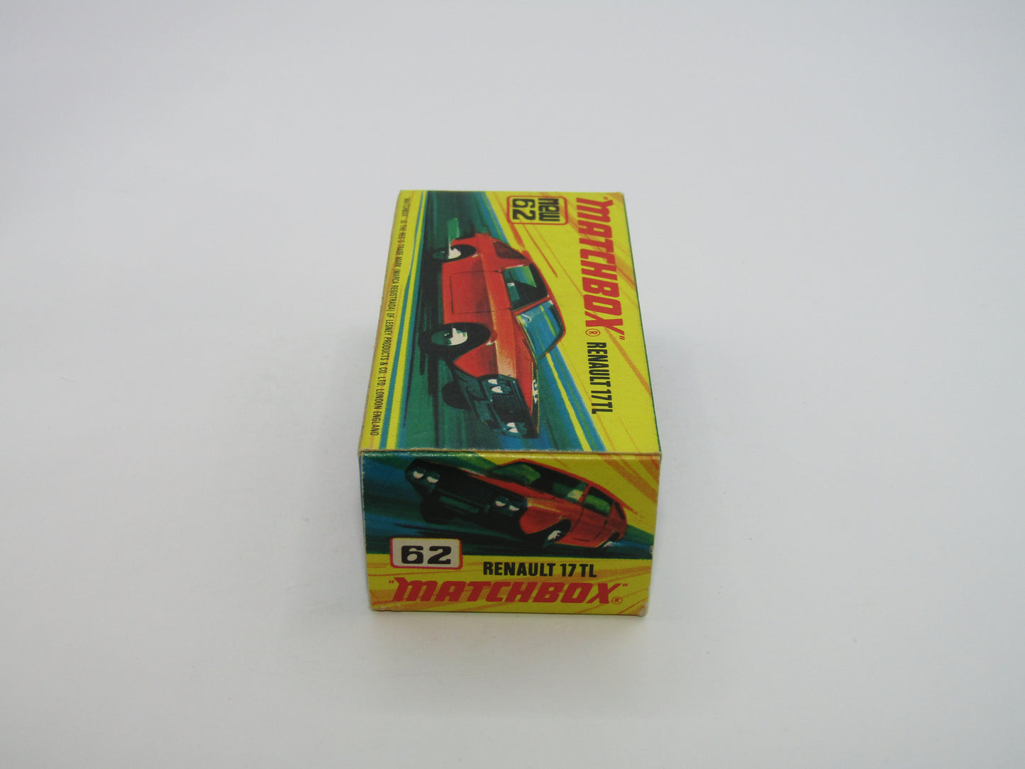 Matchbox Superfast 62C Renault 17TL Light Orange-Red "9" Label