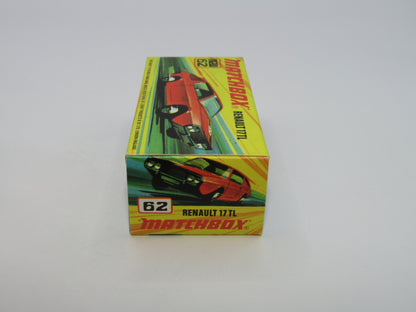 Matchbox Superfast 62C Renault 17TL DARK Orange-Red "9" Label
