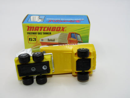 Matchbox Superfast 63B Freeway Gas Tanker Shell Purple Windows