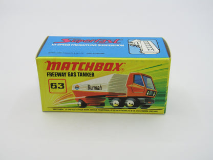 Matchbox Superfast 63B Freeway Gas Tanker Shell Purple Windows