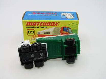 Matchbox Superfast 63B Freeway Gas Tanker BP Super 5 SPOKE Wheels