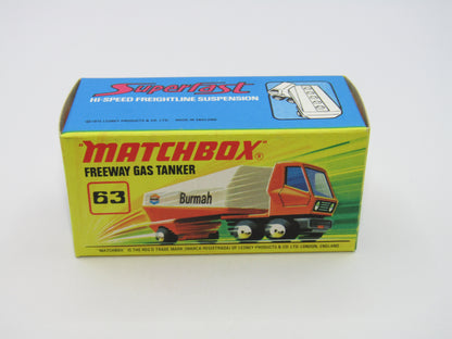 Matchbox Superfast 63B Freeway Gas Tanker BP Super 5 SPOKE Wheels