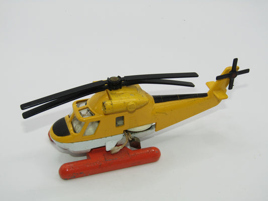 Matchbox Superkings K-118 Helicopter Pre-Production Colour Trial Yellow