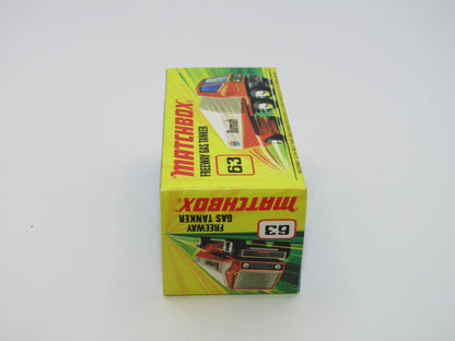 Matchbox Superfast 63B Freeway Gas Tanker BP Super 5 SPOKE Wheels