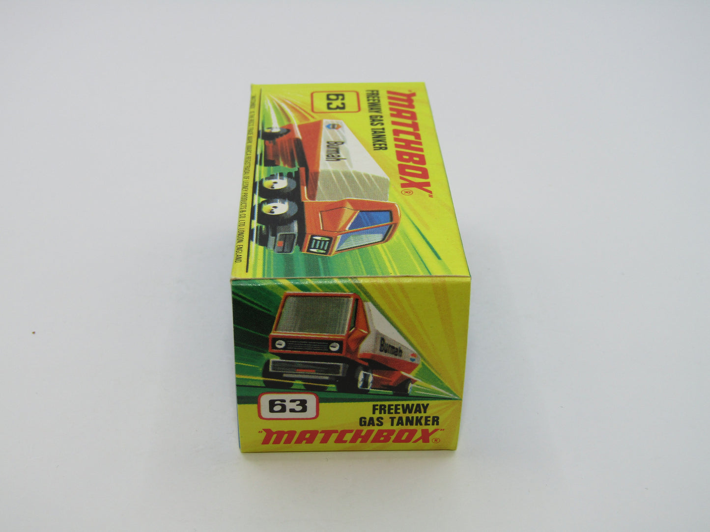 Matchbox Superfast 63B Freeway Gas Tanker BP Super 5 SPOKE Wheels